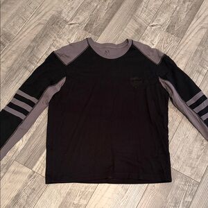 A/X Armani Exchange Black and Gray Long Sleeve MENS SHIRT. (NWT)